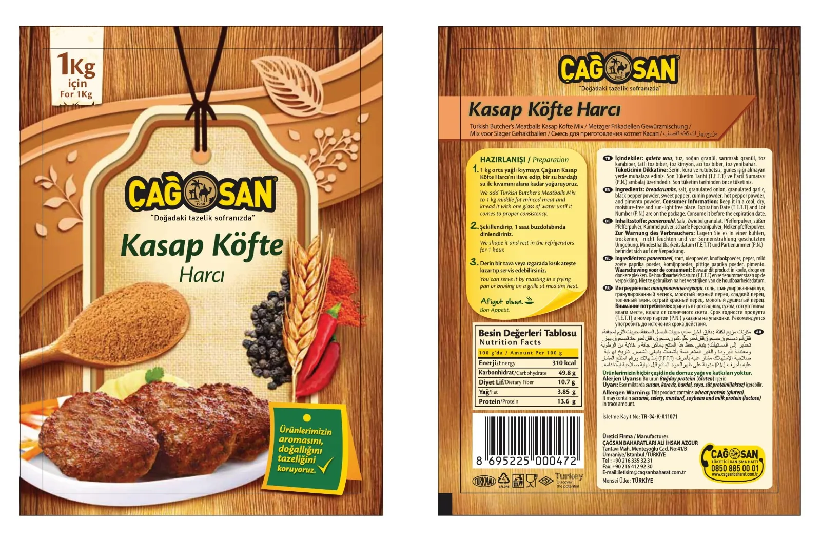 Çağsan Kasap Kofte Harcı