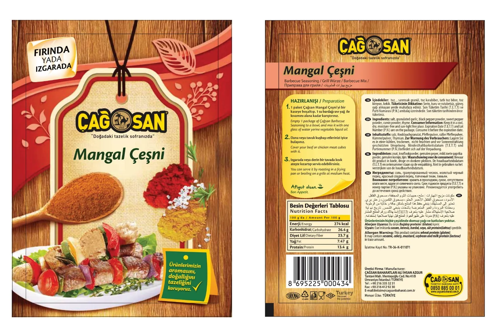 Çağsan Mangal Çeşnisi
