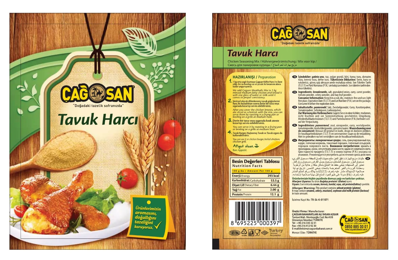 Çağsan Tavuk Harcı