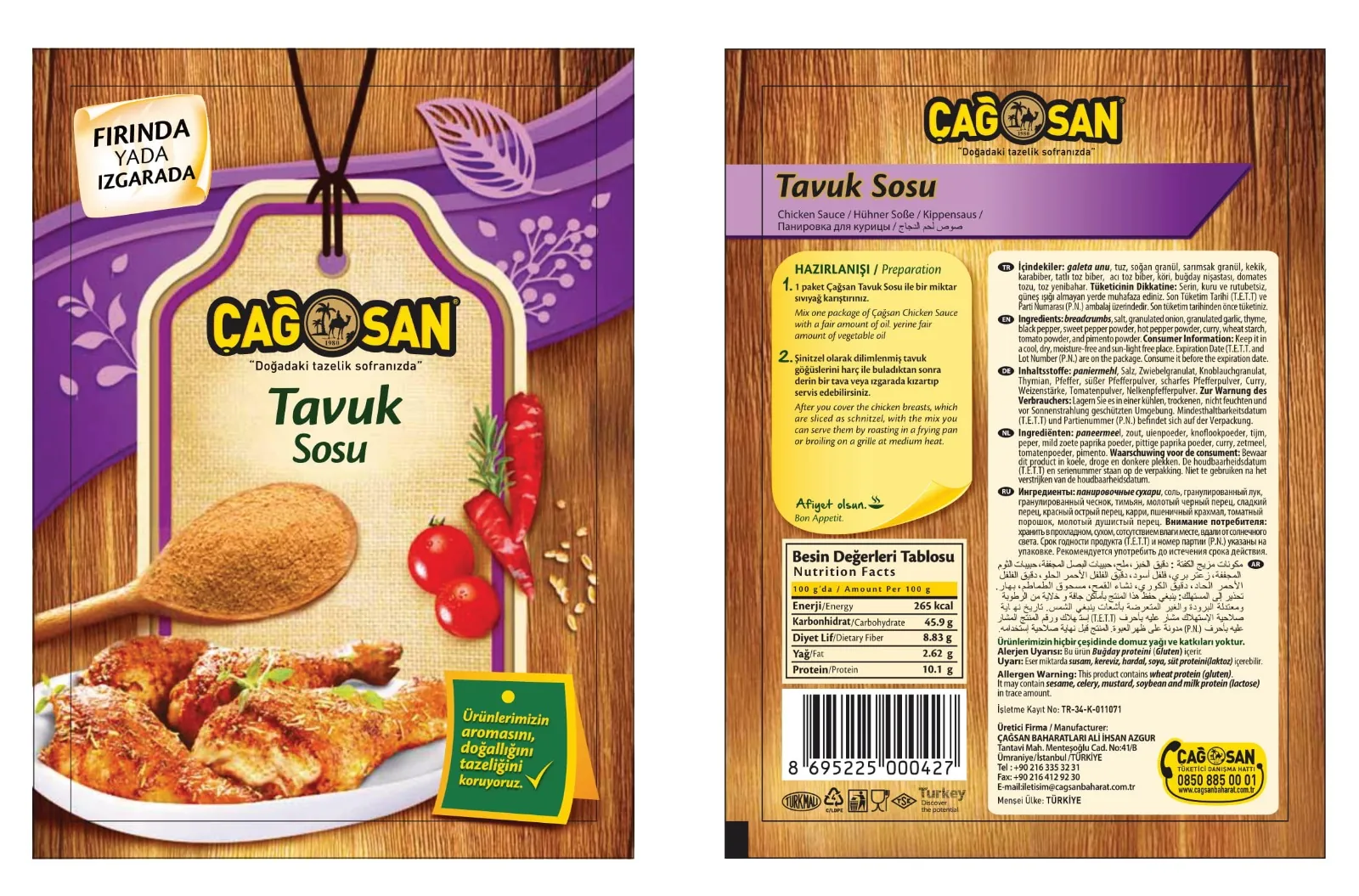 Çağsan Tavuk Sosu